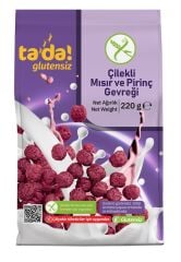 Çilekli Kahvaltılık Gevrek 220 gr