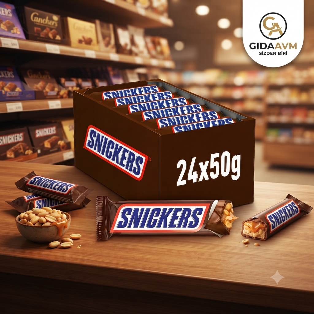 Snıckers Bar 50 gr x 24'LÜ