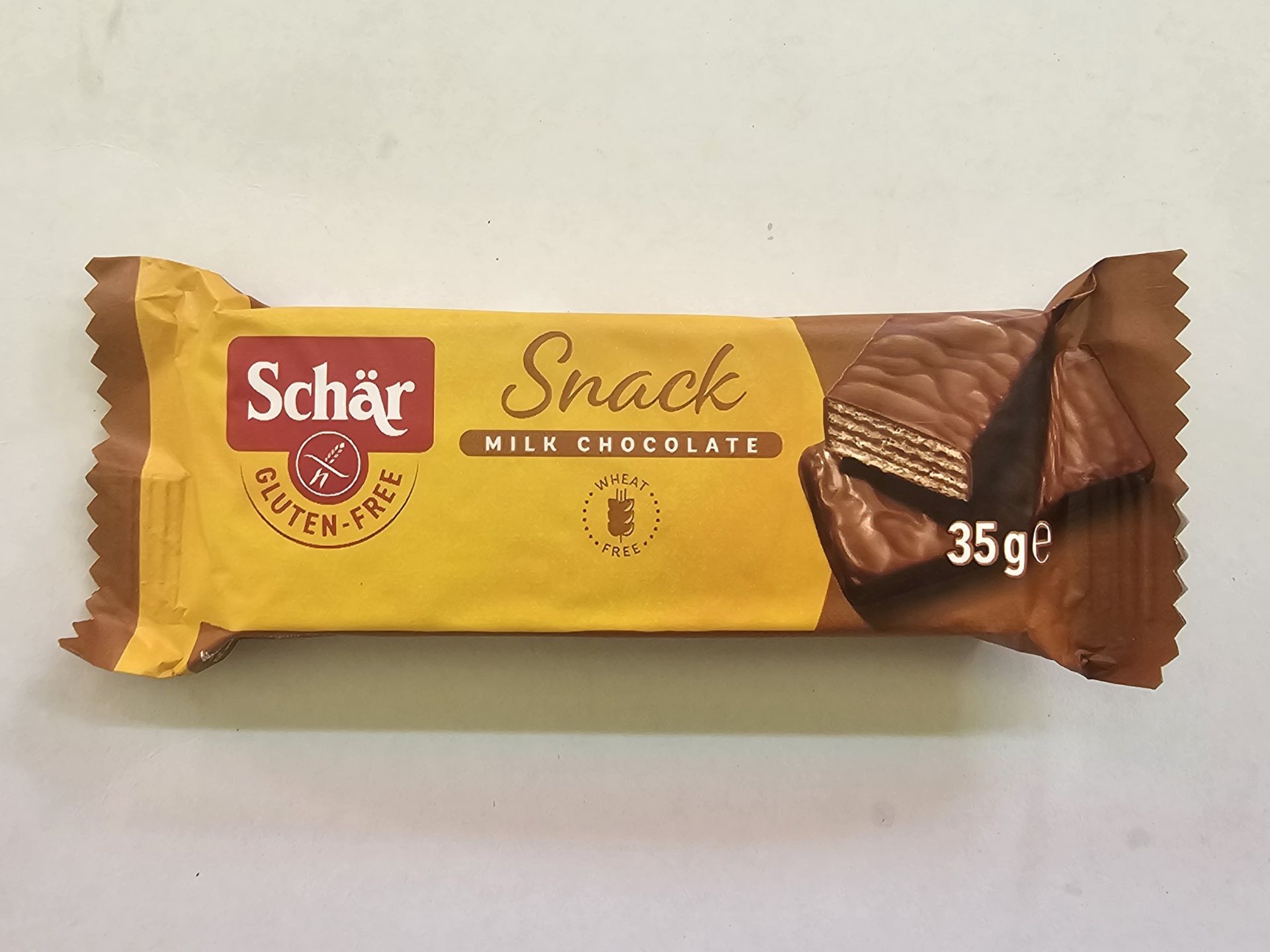 Schar Glutensiz Snack Çikolatalı Gofret 35 gr