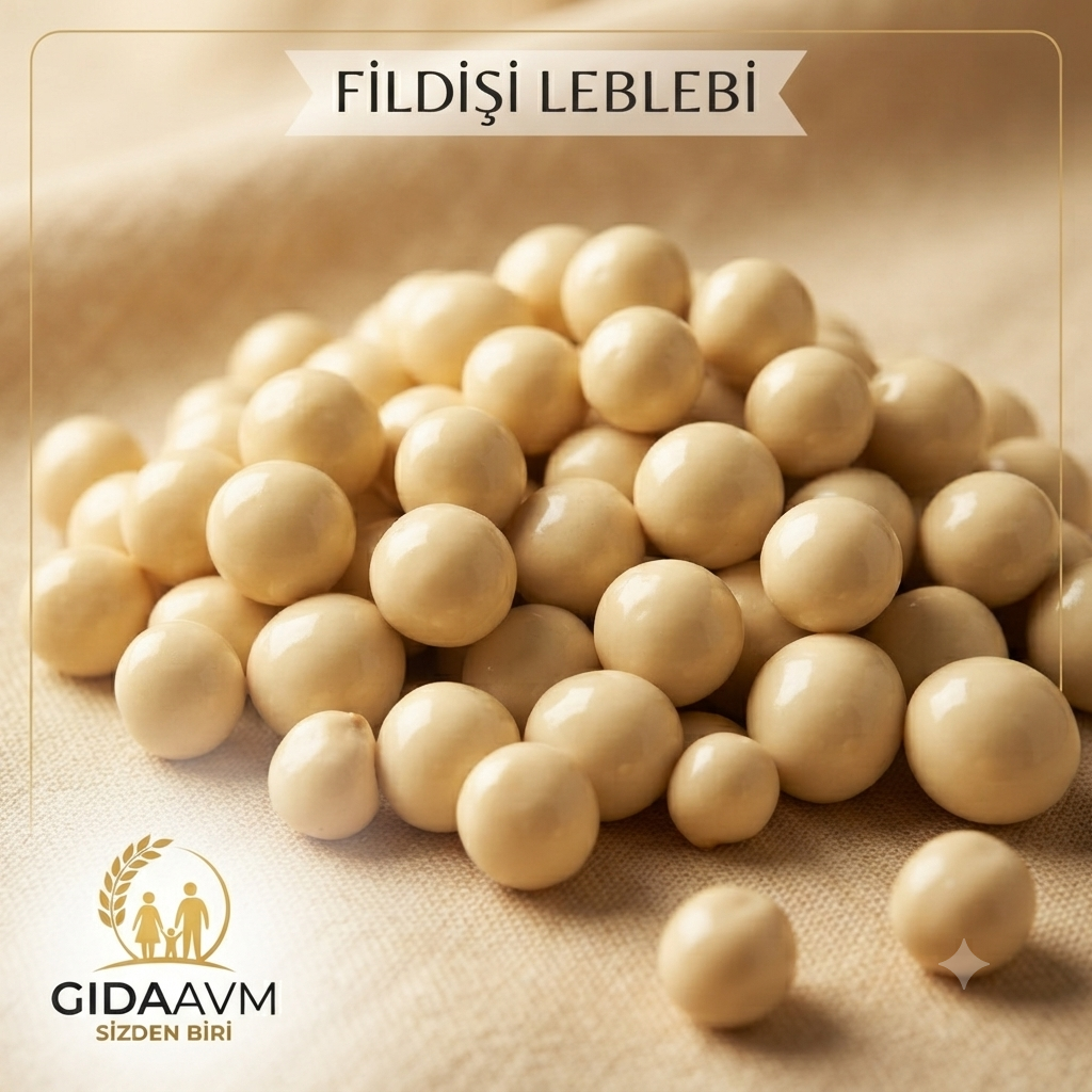 Glutensiz Fildişi Leblebi Draje 250 gr