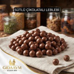 Glutensiz Sütlü Çikolatalı Leblebi Draje 250 gr