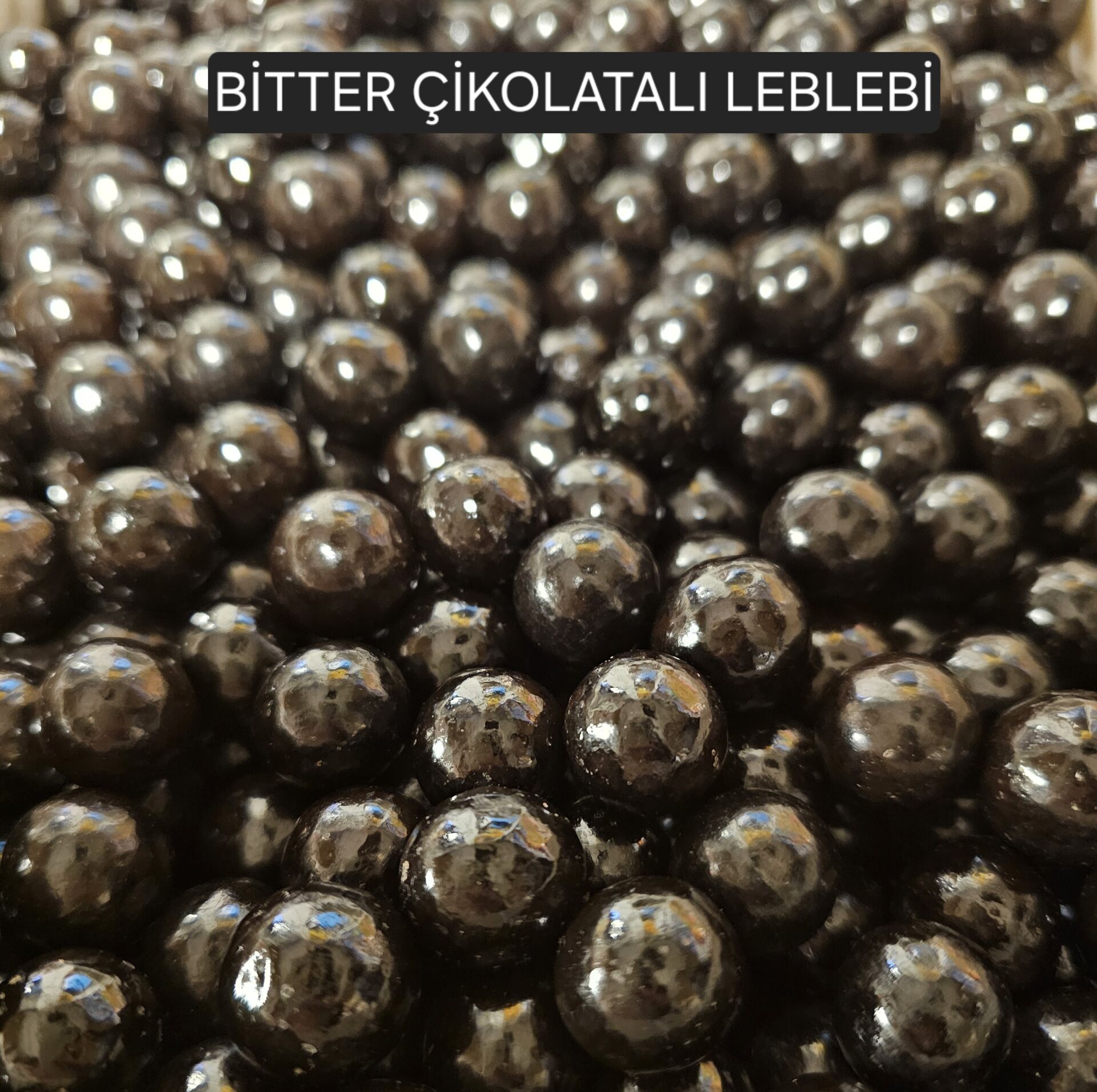 Bitter Çikolatalı Leblebi Draje 250 gr