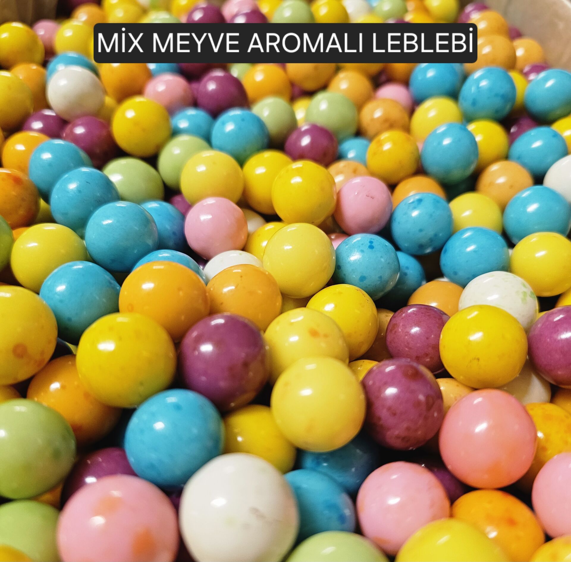 Mix Meyve Aromalı Leblebi Draje 250 gr