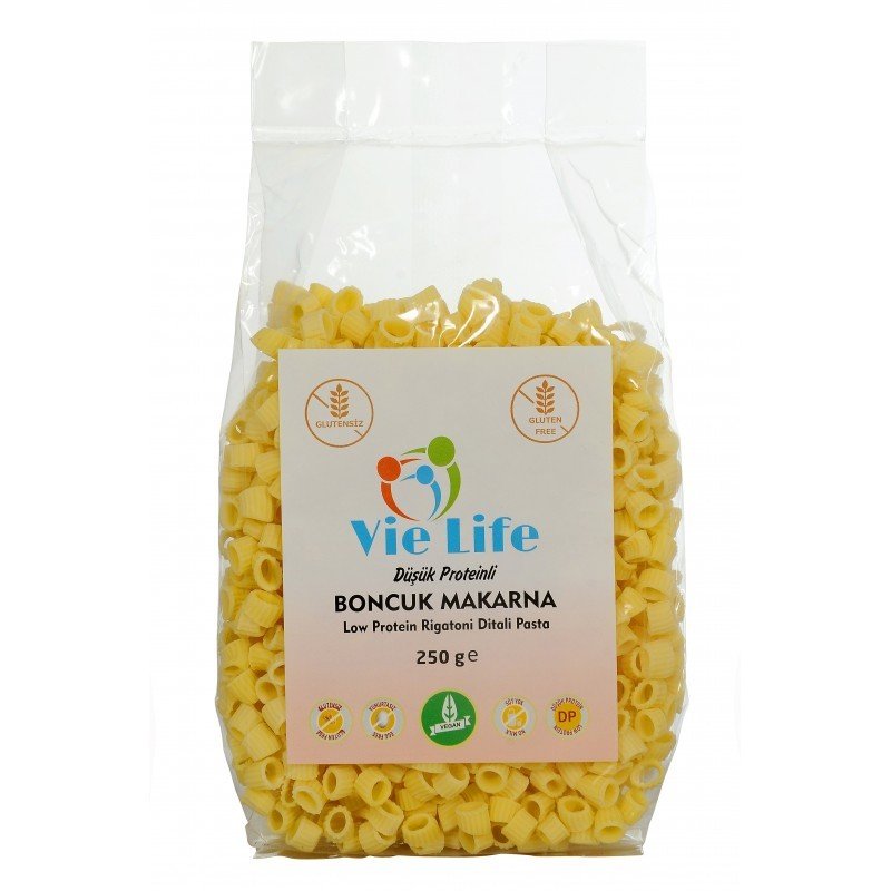 Düşük Proteinli Boncuk Makarna 250 gr