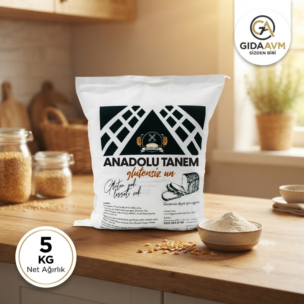 Anadolu Tanem Glutensiz Un 5 Kg