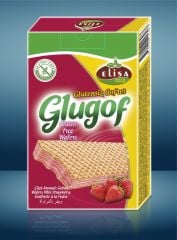Elisa Gold Glutensiz Çilekli Gofret 125 gr