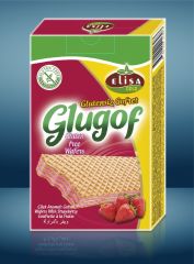 Elisa Gold Glutensiz Çilekli Gofret 125 gr