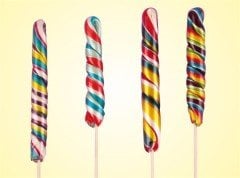 Glutensiz Candy Fox Burgu Lolipop Şeker