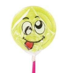 Glutensiz Gülen Yüz Lolipop Şeker