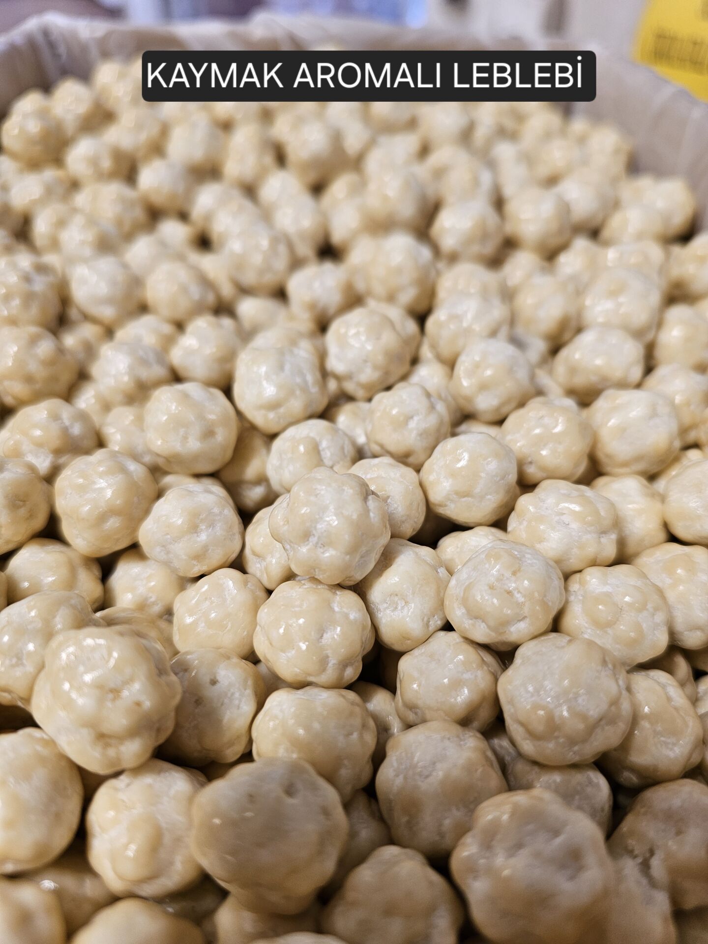 Kaymak Aromalı Leblebi Draje 250 gr