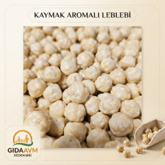Kaymak Aromalı Glutensiz Leblebi Draje 250 gr