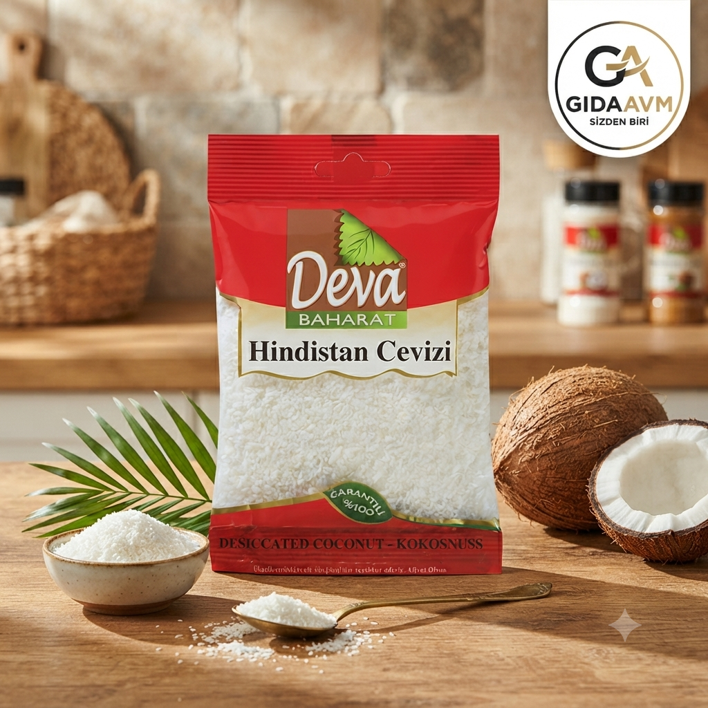 Deva Baharat Glutensiz Hindistan Cevizi 45 gr