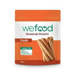 Wefood Glutensiz Grissini Sade 40 g (TETT 23/10/2026)