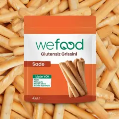 Wefood Glutensiz Grissini Sade 40 g (TETT 23/10/2026)
