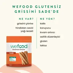 Wefood Glutensiz Grissini Sade 40 g (TETT 23/10/2026)