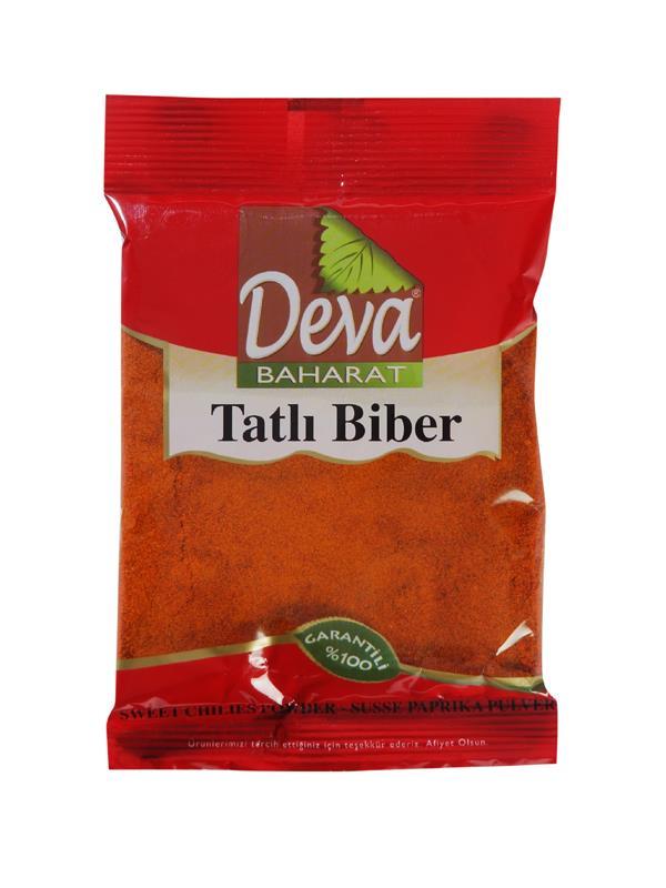 Deva Baharat Glutensiz Tatlı Toz Biber 65 gr