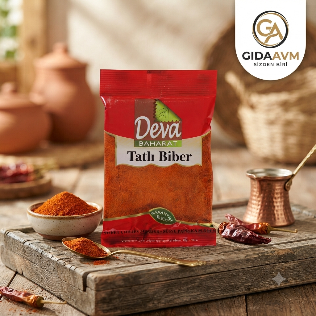 Deva Baharat Glutensiz Tatlı Toz Biber 65 gr