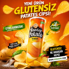 Master Potato Orijinal Glutensiz Cips 160G