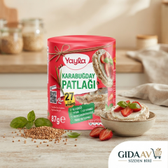 Yayla Glutensiz Karabuğday Patlağı 87 gr