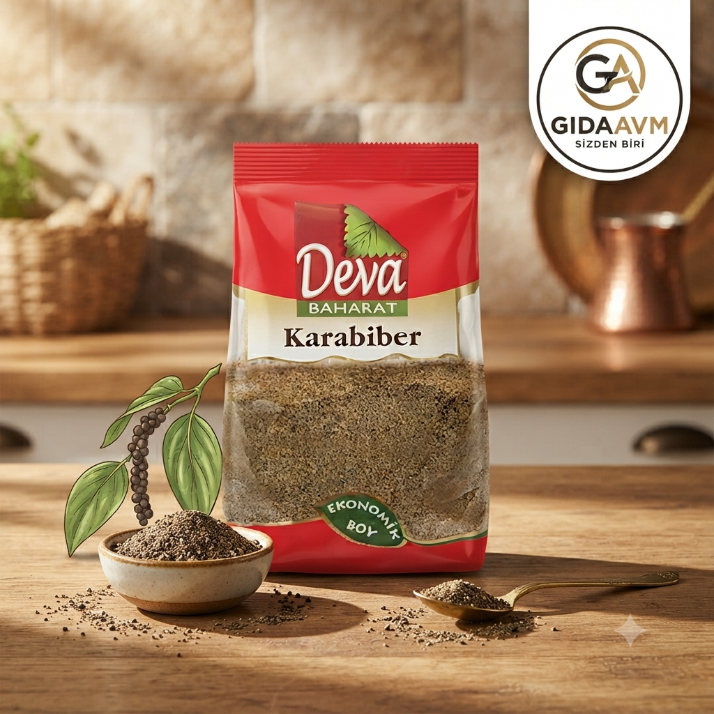 Deva Baharat Glutensiz Karabiber 200 gr