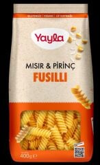 Yayla Glutensiz Mısır ve Pirinç Makarnası Fusıllı 400 gr