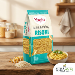 Yayla Glutensiz Mısır ve Pirinç Arpa Şehriye Rısonı 400 gr