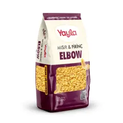 Yayla Glutensiz Mısır ve Pirinç Makarnası Elbow Dirsek 400 gr
