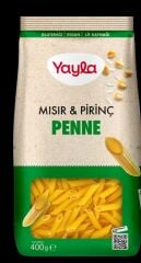 Yayla Glutensiz Mısır ve Pirinç Makarnası Penne 400 gr