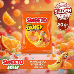 Sweeto Gummy Glutensiz Sour Tangy 80g