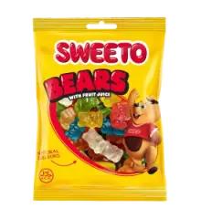 Sweeto Gummy Glutensiz Bears 80g