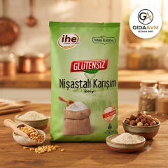 İHE Glutensiz ve Düşük Proteinli GNK Un 1 kg