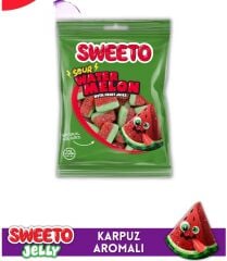 Sweeto Gummy Glutensiz Sour Watermelon 80g