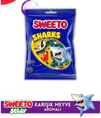 Sweeto Gummy Glutensiz Sharks 80g