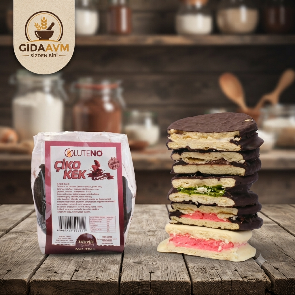 Glutensiz Çikolata Dolgulu Halley 45 gr