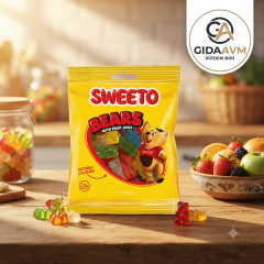 Sweeto Gummy Glutensiz Bears Glutensiz Jelibon 22g