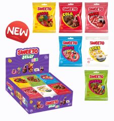 Sweeto Gummy Glutensiz Mix Glutensiz Jelibon 36 Adet 22g