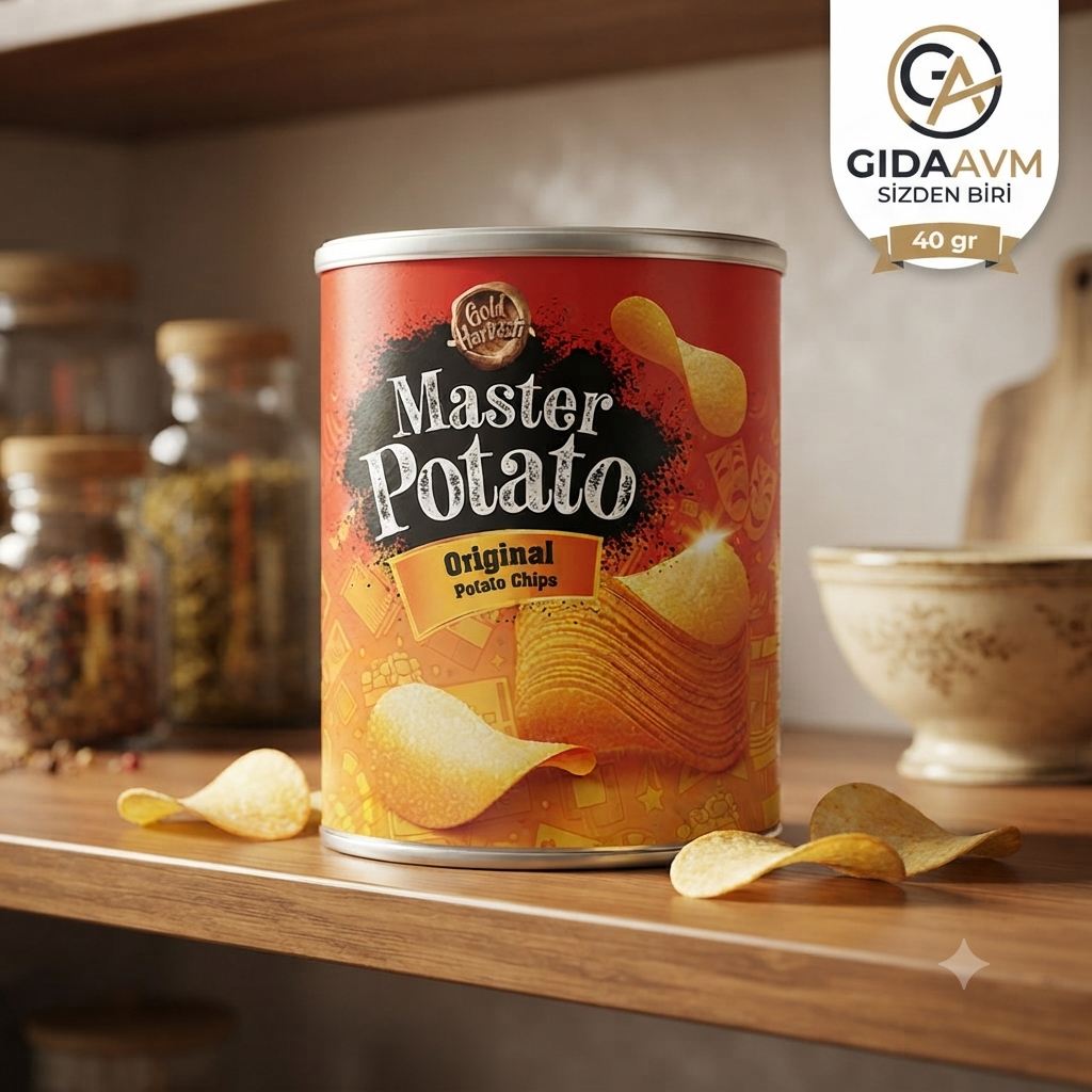 Master Potato Original Glutensiz Cips 40 G