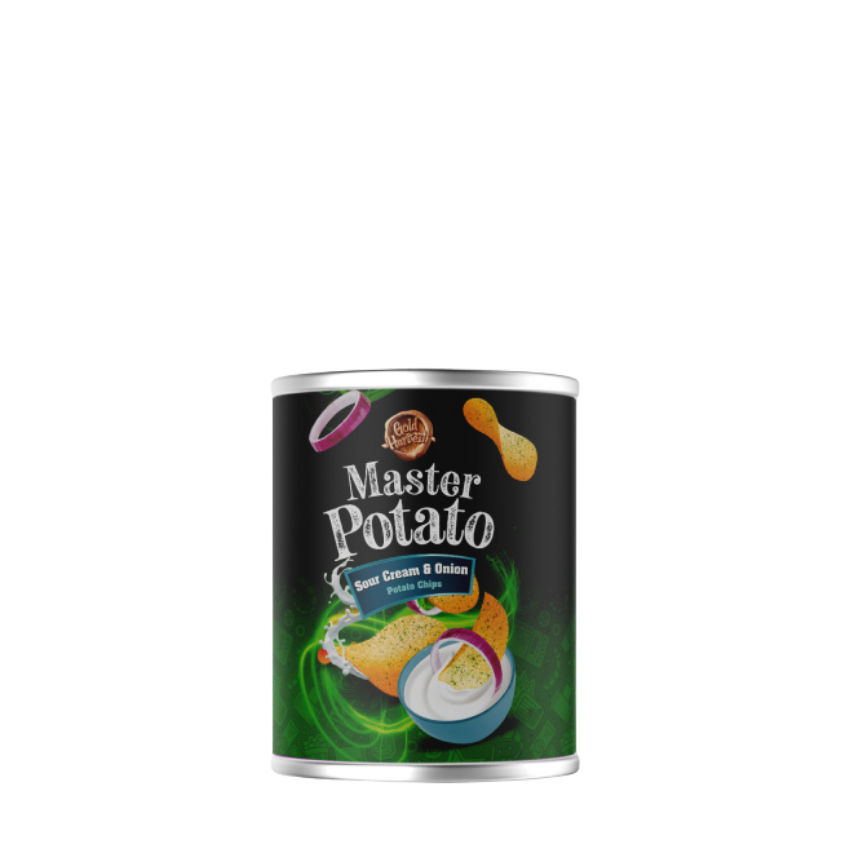 Master Potato Soğanlı & Ekşi Kremalı Glutensiz Cips 40 gr