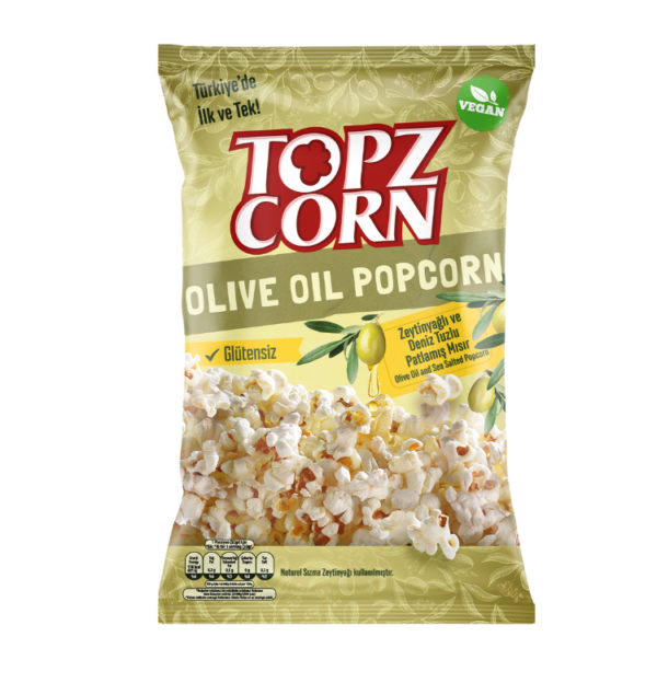 Topz Corn Zeytin Yağlı Popcorn 110gr
