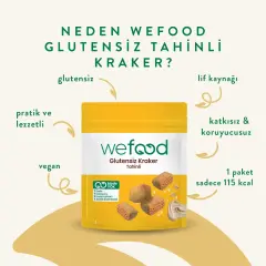 Wefood Glutensiz Tahinli Kraker 40 gr
