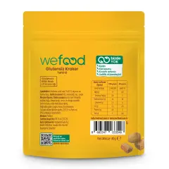 Wefood Glutensiz Tahinli Kraker 40 gr