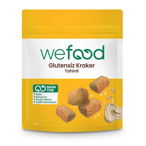 Wefood Glutensiz Tahinli Kraker 40 gr