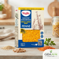 Yayla Kinoalı ve Sebzeli Nohut Penne Glutensiz Bakliyat Makarnası 250 g