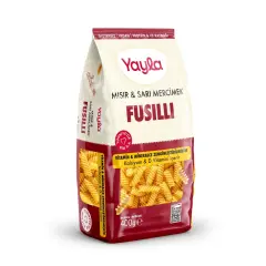 Yayla Mısır ve Sarı Mercimek Fusilli Glutensiz Makarna 400 g