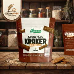 Fit Green Glutensiz Yulaflı Barbekülü Kraker 40 gr