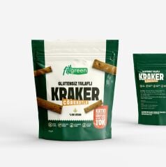 Fit Green Glutensiz Yulaflı Çörekotlu Kraker 40 gr
