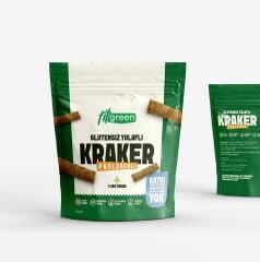 Fit Green Glutensiz Yulaflı Fesleğenli Kraker 40 gr