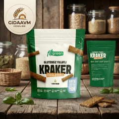 Fit Green Glutensiz Yulaflı Fesleğenli Kraker 40 gr
