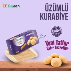 Dr Gluten Glutensiz Üzümlü Kurabiye 120 gram