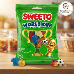 Sweeto Glutensiz Gummy World Cup 80g